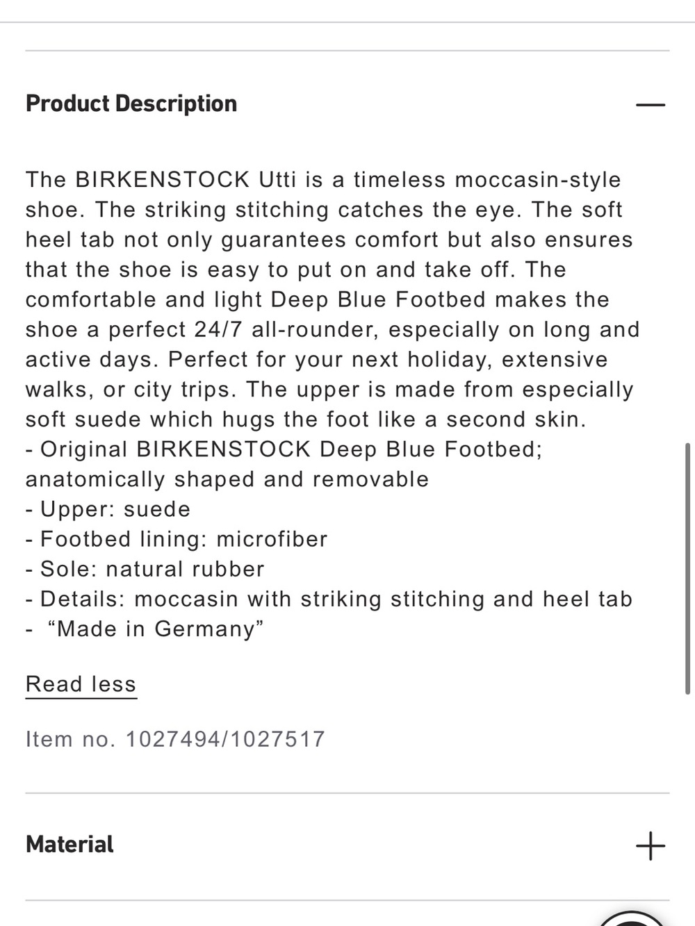 Birkenstock NARROW FIT Utti Slip On Shoe Size 42 in Suede Leather - Picture 12 of 16